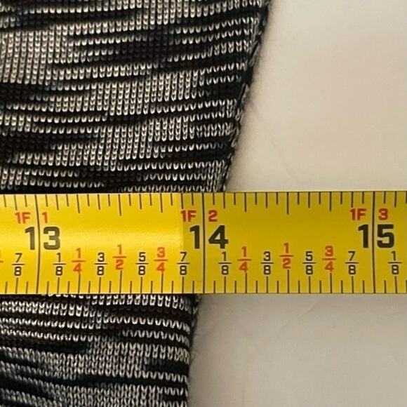 1.State Gray & Black Fit & Flare BalletCore Feminine Dress NWOT Size M - Picture 11 of 12